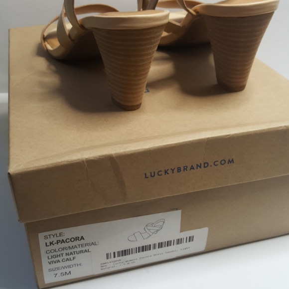 Lucky Brand Women's PACORA Dress Sandal NWT - Picture 7 of 7